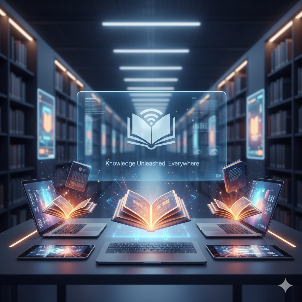 Reading a book